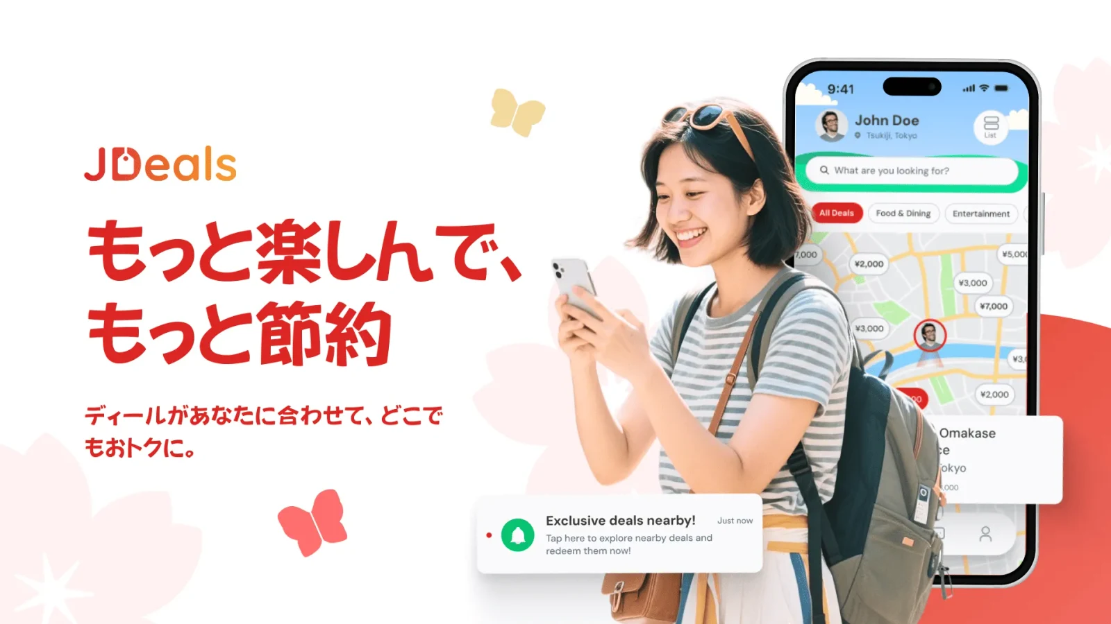 Web & app development for "J-Deals"